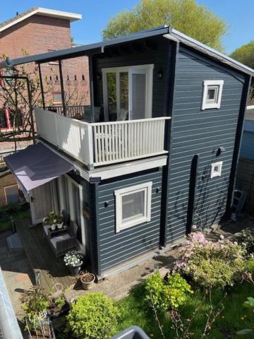 Apartament Tinyhouse Woody At The Water Zaandam Zewnętrze zdjęcie