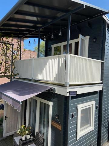 Apartament Tinyhouse Woody At The Water Zaandam Zewnętrze zdjęcie